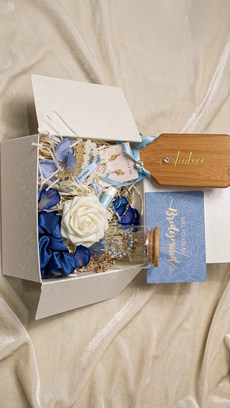 Bridesmaid Box – Blue