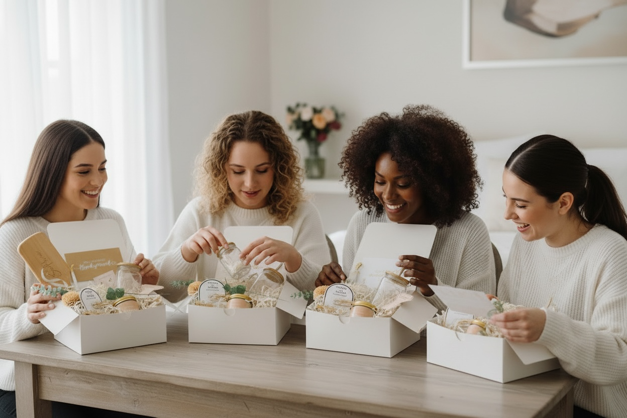 Maid of Honor Gift Box – Champagne