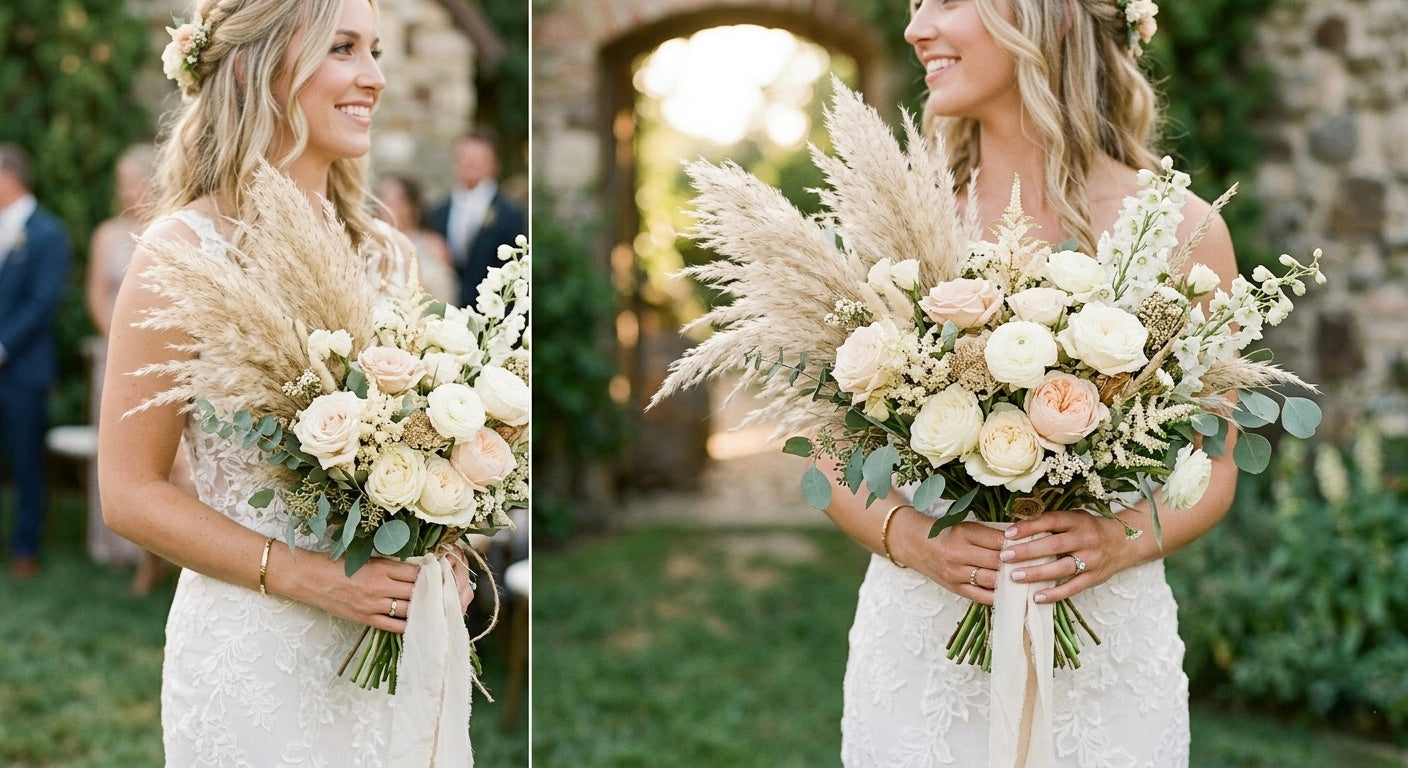 Luxury Wedding Bouquet Collection Boho style