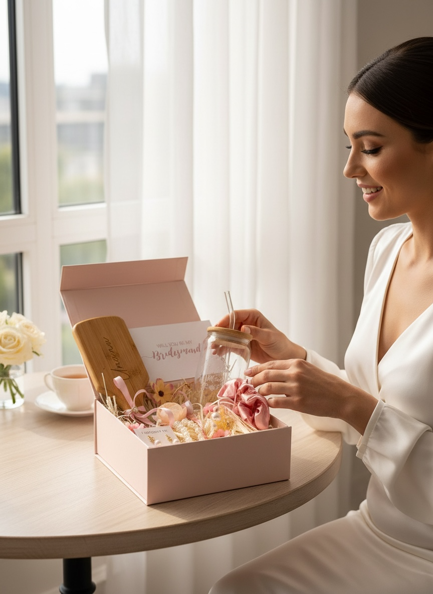 Bridesmaid Proposal Box – Pink